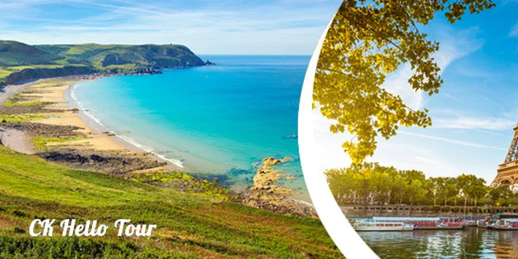 6denní zájezd po krásách Normandie se zastávkou v Paříži