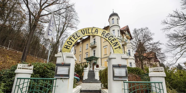 Relax v Mariánských Lázních: polopenze, wellness procedury a bazén