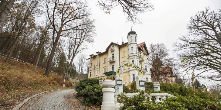 Relax v Mariánských Lázních: polopenze, wellness procedury a bazén