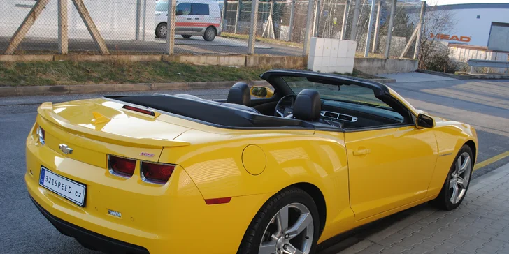 Zážitková jízda ve sporťáku: Chevrolet Camaro 3.6 V6 Cabrio až na 24 hodin