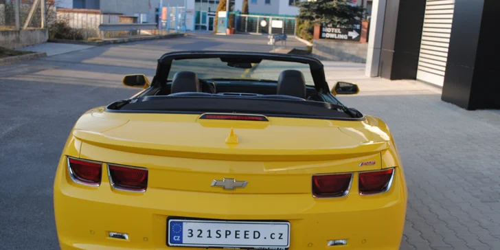 Zážitková jízda ve sporťáku: Chevrolet Camaro 3.6 V6 Cabrio až na 24 hodin