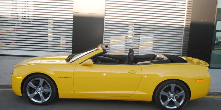 Zážitková jízda ve sporťáku: Chevrolet Camaro 3.6 V6 Cabrio až na 24 hodin