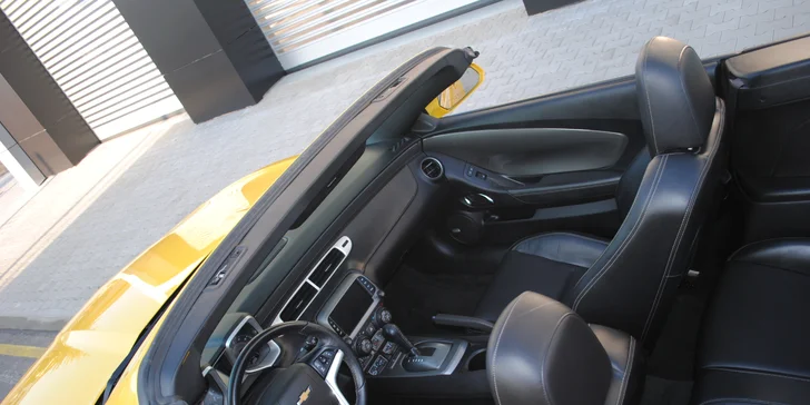Zážitková jízda ve sporťáku: Chevrolet Camaro 3.6 V6 Cabrio až na 24 hodin