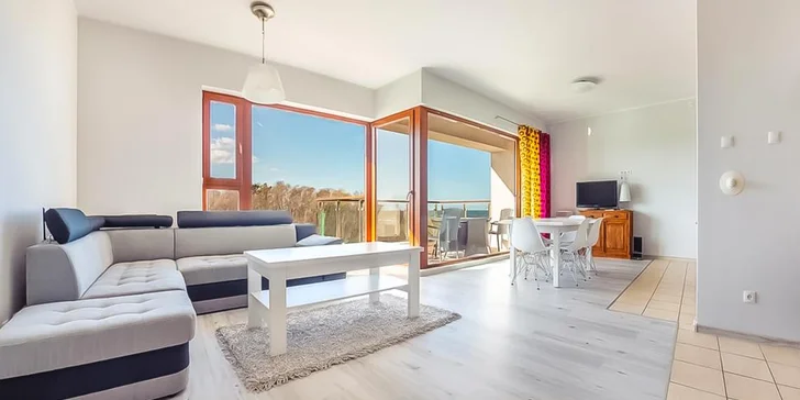 Dovolená u Baltského moře: moderní apartmány pro rodinu i partu přátel na dohled od pláže
