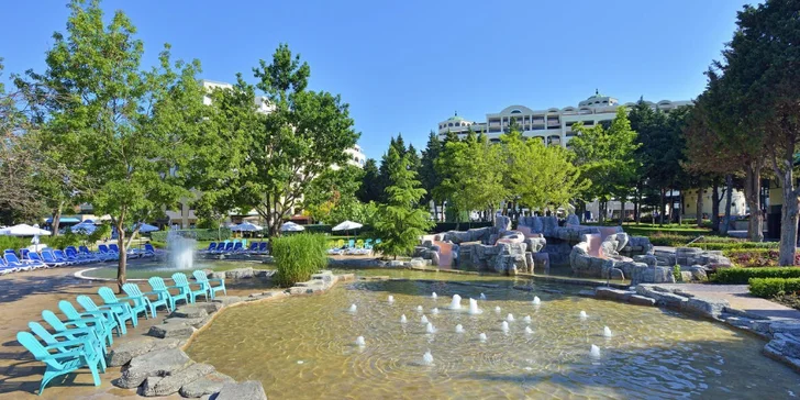 Do Nesebaru nejen s dětmi: 4* hotel s aquaparkem, all inclusive i možností wellness