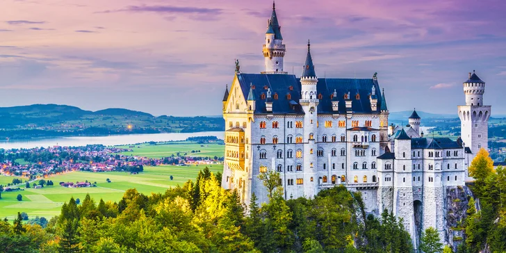 Velikonoční sobota na zámku Neuschwanstein a prohlídka historického centra Regensburgu