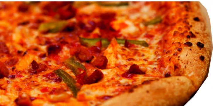 2 lahodné Mpizzy dle vlastního výběru