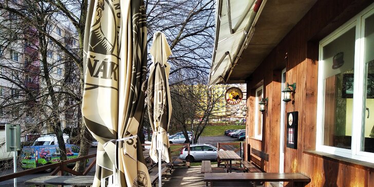 Otevřený voucher do restaurace Stodola v Ústí nad Labem: 250 či 500 Kč na jídla i nápoje
