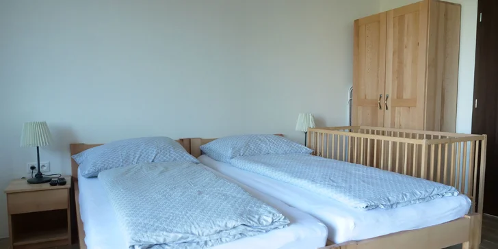 Dovolená pro pár i partu: studio či apartmán s balkonem, sleva na relax v termálech