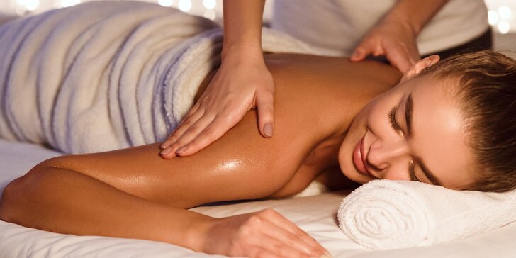 Relax v délce 30-90 minut, na výběr klasická masáž i proti bolesti zad