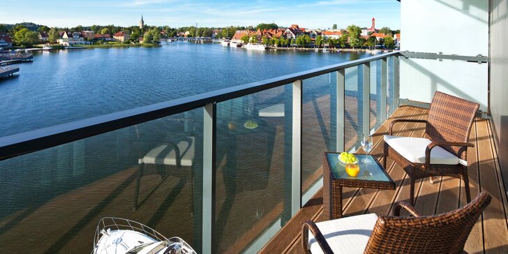 Relax u vody v Polsku: 5* hotel přímo na jezeře, neomezený wellness a polopenze
