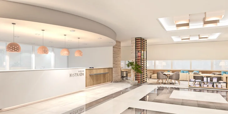 Pobyt u moře ve slovinském městě Portorož: zrekonstruovaný 4* hotel, polopenze a vodní park