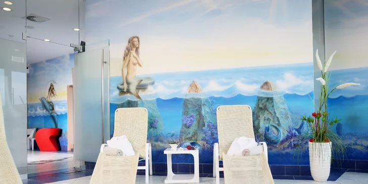 Hotel přímo na břehu slovinského moře s polopenzí a neomezeným vstupem do aquaparku