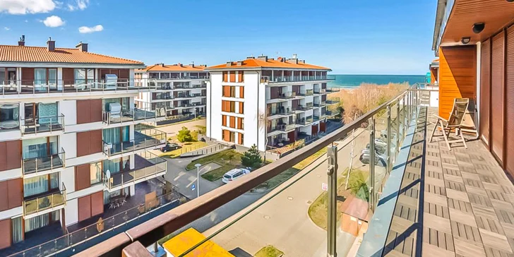 Dovolená u Baltského moře: moderní apartmány pro rodinu i partu přátel na dohled od pláže