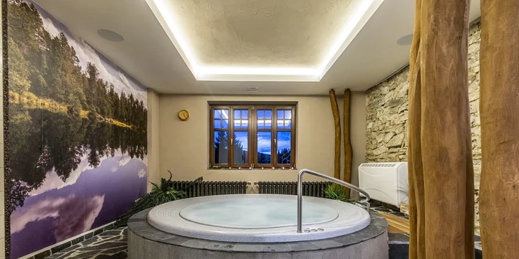 Pobyt v krásné přírodě rezervace Rejvíz: útulný pokoj, jídlo a wellness