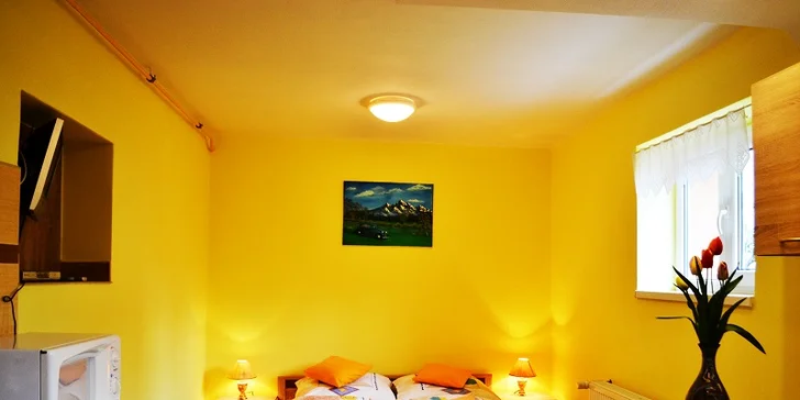 Krásy Vysokých Tater: apartmán s vlastní kuchyňkou, altán s grilem a slevy na výlety