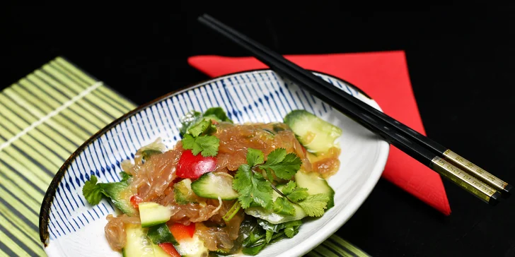 Sečuánské menu pro 2 osoby: masová, vegetariánská i deluxe verze