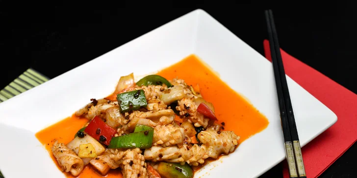 Sečuánské menu pro 2 osoby: masová, vegetariánská i deluxe verze