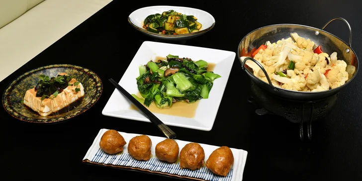 Sečuánské menu pro 2 osoby: masová, vegetariánská i deluxe verze