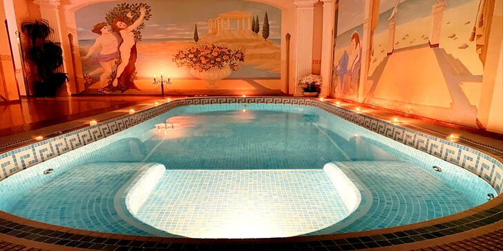 Největší privátní vířivý bazén v luxusním wellness s možností tantra masáže