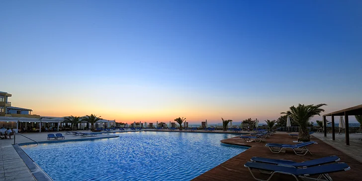 Užijte si Krétu s all inclusive. 4* hotel s wellness i programem pro děti