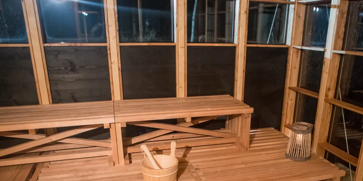 Říční finská sauna na Orlici: 60 nebo 90 minut relaxace v obklopení přírody
