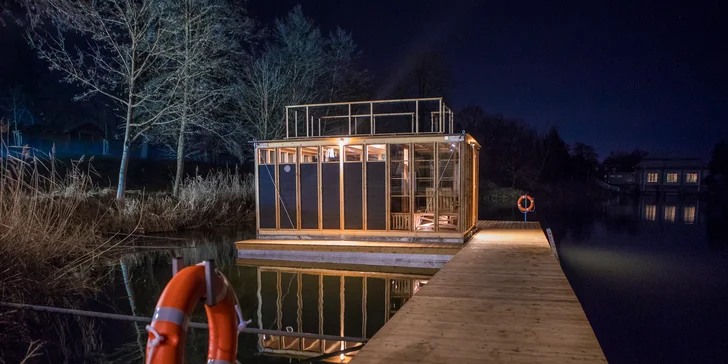Říční finská sauna na Orlici: 60 nebo 90 minut relaxace v obklopení přírody