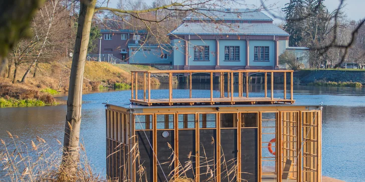 Říční finská sauna na Orlici: 60 nebo 90 minut relaxace v obklopení přírody