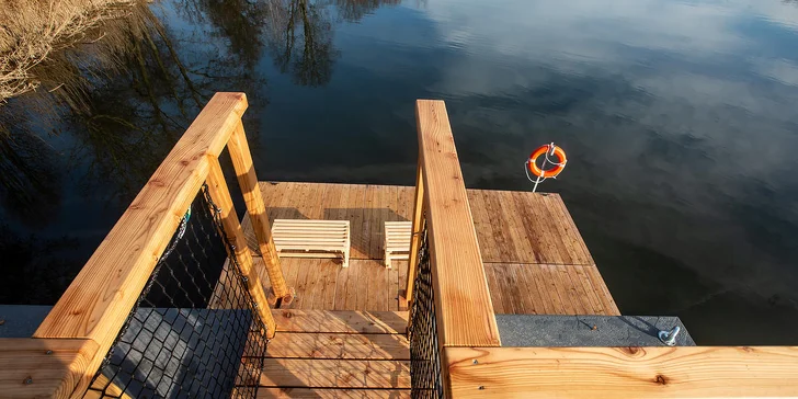 Říční finská sauna na Orlici: 60 nebo 90 minut relaxace v obklopení přírody