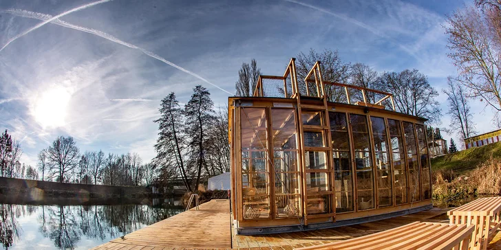 Říční finská sauna na Orlici: 60 nebo 90 minut relaxace v obklopení přírody