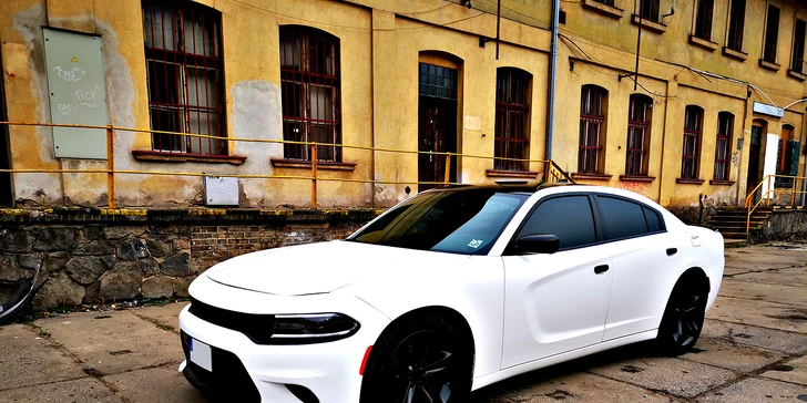 Superjízda v Dodge Charger na 15–60 minut včetně paliva