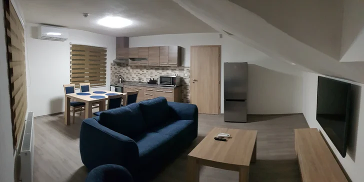 Pobyt pro dva na Kokořínsku: apartmány se snídaní, terasou i grilem a 90 minut v privátním wellness