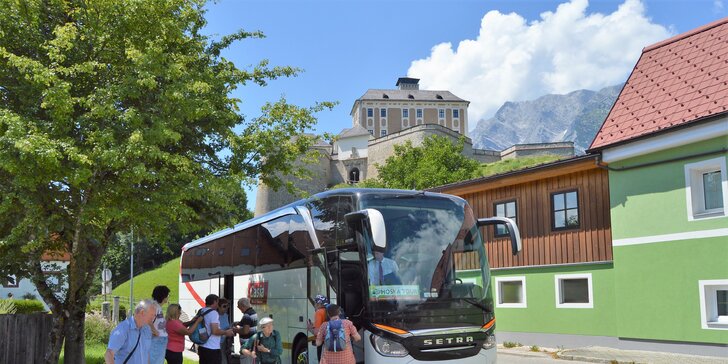 Rakouské srdce Dachstein: doprava, apartmán, turistika a zážitková karta se všemi vstupy