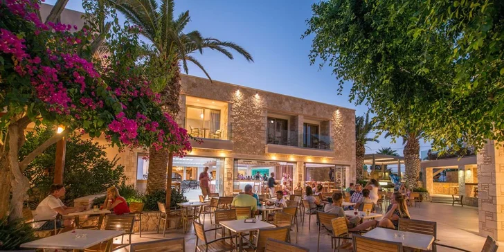 4* dovolená v oblíbeném letovisku Stalida: krásný resort u pláže, aquapark a animátoři