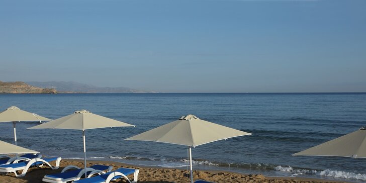 Objevte pláže Kokkini Hani kousek od Heraklionu. 4* beach resort s all inclusive