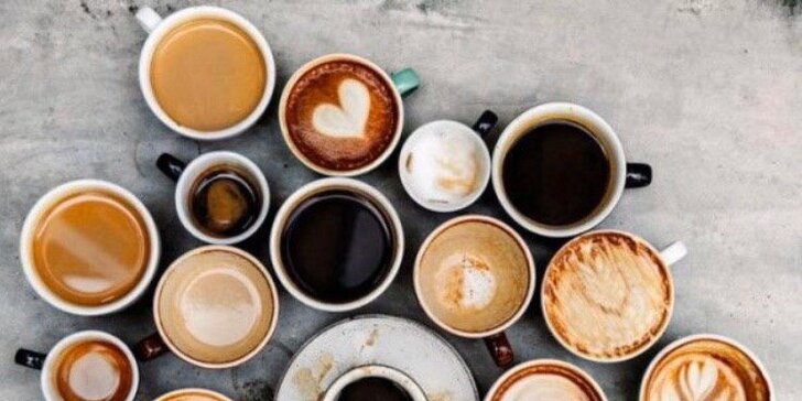 Káva nebo dvě v rodinné kavárničce na Andělu: espresso, lungo, doppio, cappuccino, flat white i latte