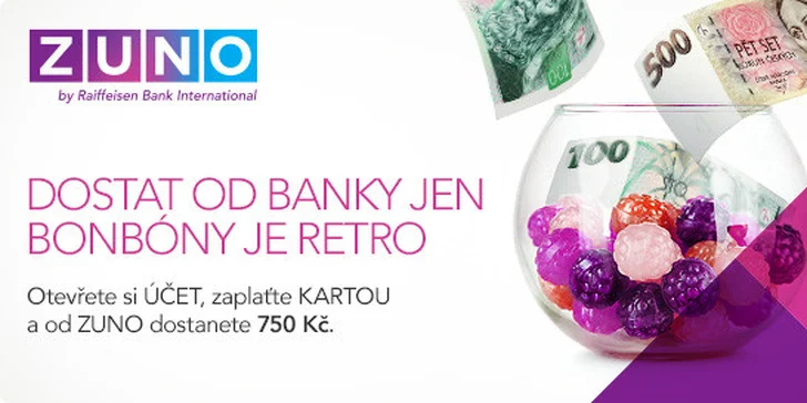 Získejte 750 Kč za 25 Kč