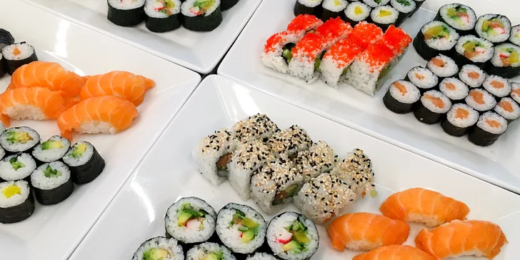 All you can eat oběd v Karlíně: asijská kuchyně, sushi, saláty a další dobroty