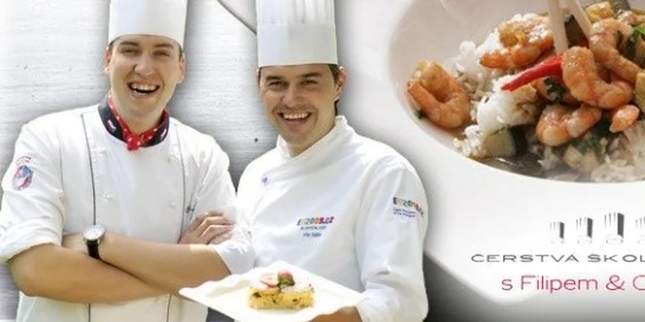 1949 Kč za kurzy vaření s Filipem a Ondrou alias Kluky v akci. Báječný dárek plný inspirace a zážitků pro všechny milovníky gastronomie.