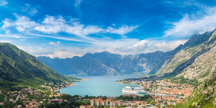 Zájezd do Černé Hory: 3 noci v hotelu, poznávací program i koupání v Jaderském moři