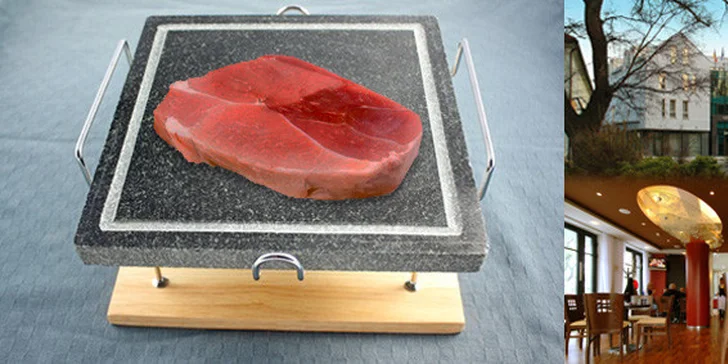 Jen 235 Kč za mix gril menu pro DVA v restauraci hotelu U Zvonu ****. 400g porci lahodného masa si nyní můžete sami ugrilovat na žhavém kameni přímo u Vašeho stolu a za polovinu.