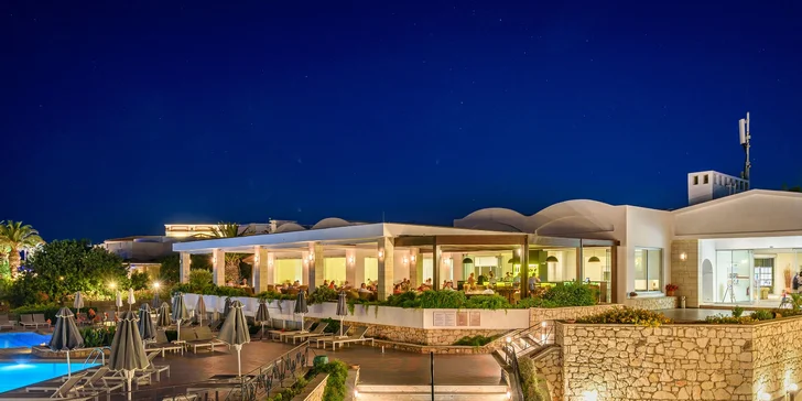 Kouzelné pláže letoviska Hersonissos. 4*+ resort s all inclusive i zázemím pro rodiny
