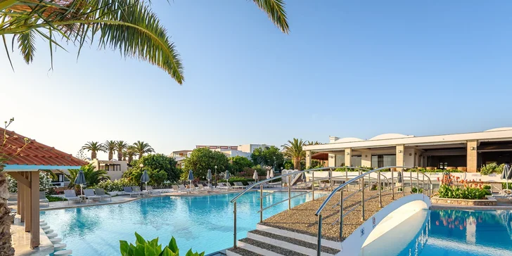 Kouzelné pláže letoviska Hersonissos. 4*+ resort s all inclusive i zázemím pro rodiny