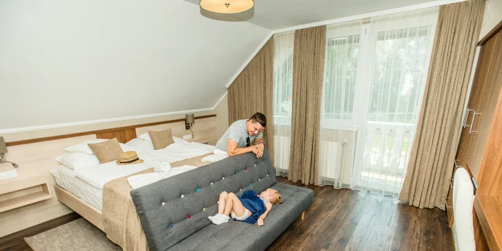 Relaxační wellness pobyt se snídaní a neomezeným vstupem do wellness