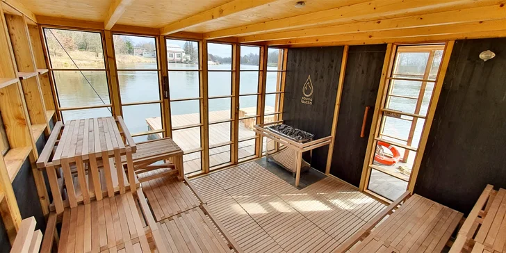 Říční finská sauna na Orlici: 60 nebo 90 minut relaxace v obklopení přírody