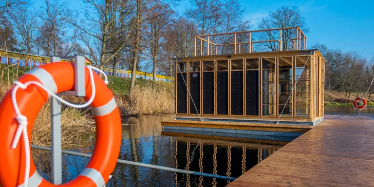 Říční finská sauna na Orlici: 60 nebo 90 minut relaxace v obklopení přírody