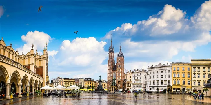 Polské UNESCO: dvoudenní zájezd do Krakova a solných dolů Vělička s přespáním v hotelu a snídaní