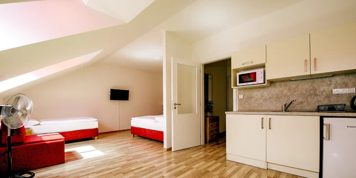 Pobyt poblíž historického centra Prahy: apartmán nebo pokoj se snídaní