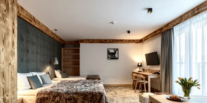Aktivní relax kousek od Zakopaného: pokoje až pro 4, snídaně i vstup do termálů