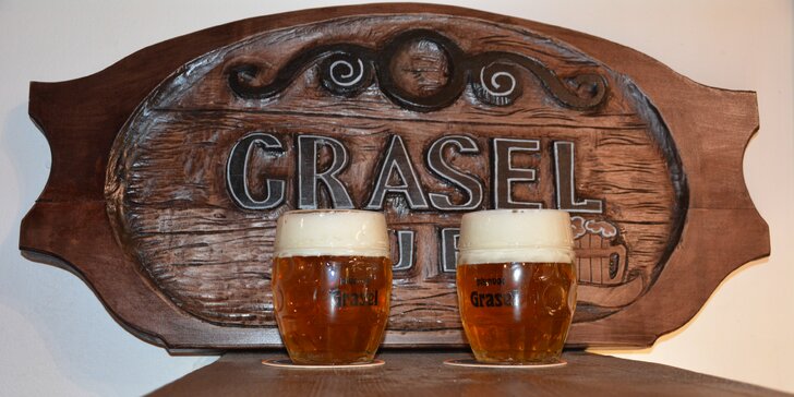 Uhaste žízeň: dva velké světlé ležáky Vladyka 11° z pivovaru Grasel